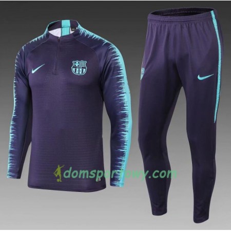 FC Barcelona Komplet Bluzy Treningowe Niebieski 2018-2019